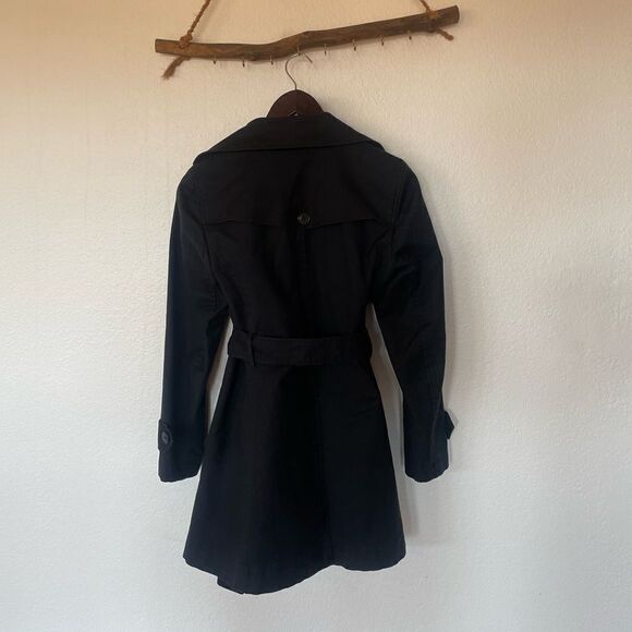 Black wrap pea coat - Picture 3 of 4